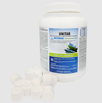 53379 UNITAB DISINFECTING AND SANITIZING TABS
